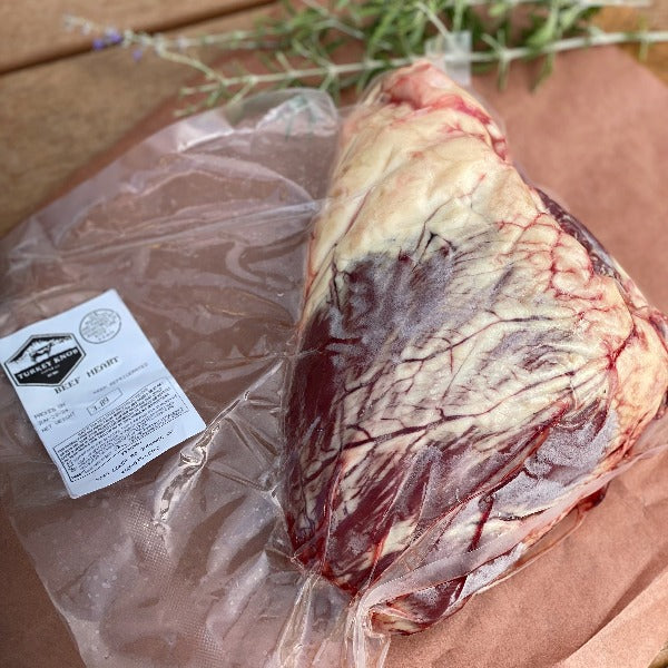 Pasture Raised Grass Fed Beef Heart