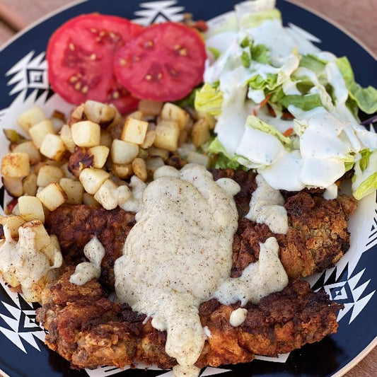 Pasture Raised Grass Fed Chicken Fry Steak